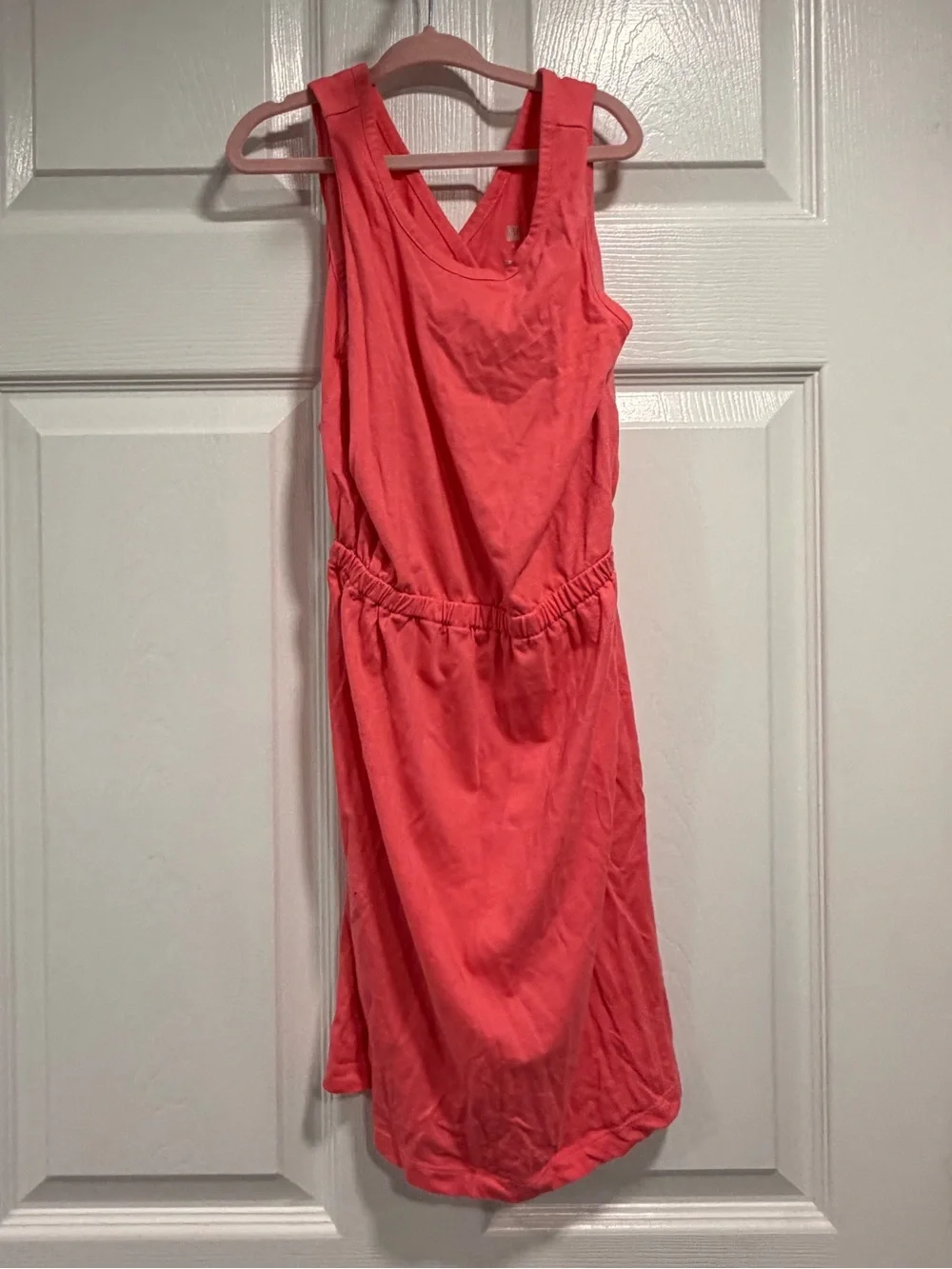 GAP Girls Coral Pink Sleeveless Casual Dress